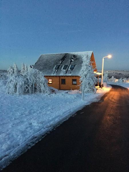 Holzblockhaus Magdalena Villa Altenberg  Dış mekan fotoğraf