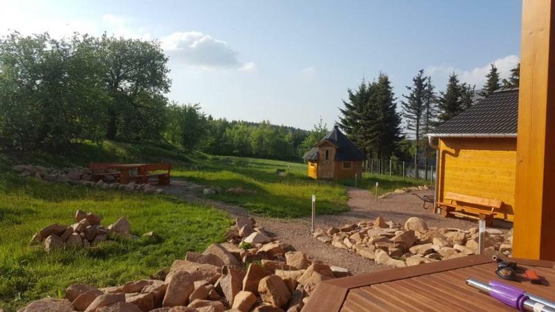 Holzblockhaus Magdalena Villa Altenberg  Dış mekan fotoğraf